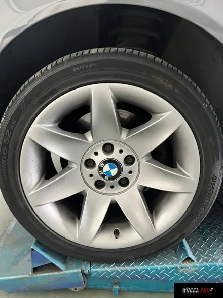 [WHEEL PRO SHOP][휠프로샵]BMW 5시리즈 휠 블랙 유광/울산 휠 도색/휠 분체도장/휠 도색 맛집/휠도색/울산휠/울산 휠수리/울산 휠/울산 휠복원 / 울산 북구, 경남