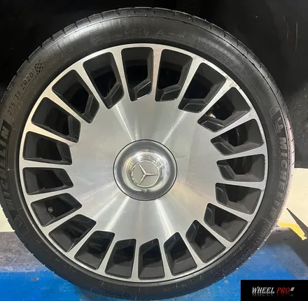 [WHEEL PRO SHOP][휠프로샵]벤츠 S560 마이바흐 휠 복원/다이아커팅/울산휠도색/휠수리/울산휠복원/휠분체도장/울산휠/울산 휠수리/울산 휠복원/울산 휠도색 / 울산 북구, 경남
