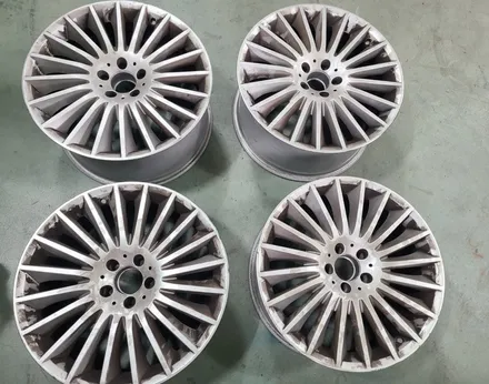 벤츠 S500 휠 커스텀 도색 및 복원 / 울산 북구, 경남