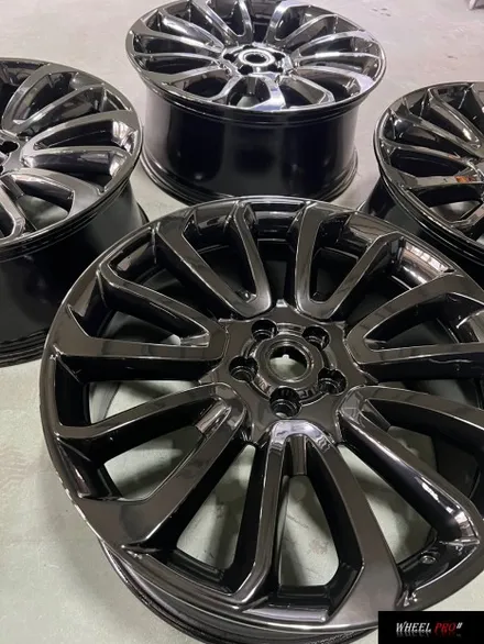 [WHEEL PRO SHOP][휠프로샵]레인지로버 보그 휠 블랙 유광/울산 휠 도색/휠 분체도장/휠 도색 맛집/휠도색/울산휠/울산 휠수리/울산 휠/울산 휠복원 / 울산 북구, 경남