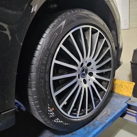 벤츠 S500 휠 커스텀 도색 및 복원 / 울산 북구, 경남