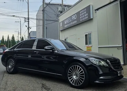 벤츠 S500 휠 커스텀 도색 및 복원 / 울산 북구, 경남