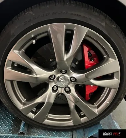 [WHEEL PRO SHOP][휠프로샵]인피니티 M37 휠 복원 도색/울산 휠 도색/휠 분체도장/휠 도색 맛집/휠도색/울산휠/울산 휠수리/울산 휠/울산 휠복원 / 울산 북구, 경남