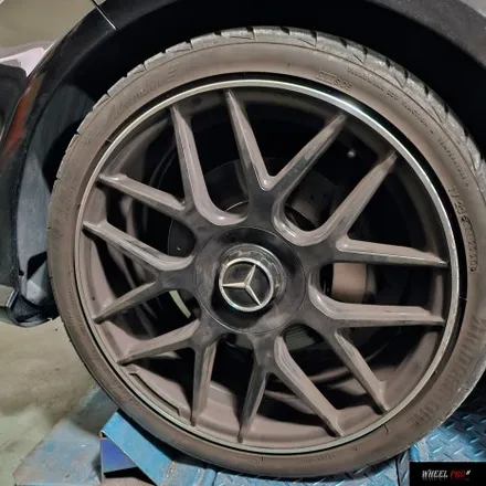 [WHEEL PRO SHOP][휠프로샵]벤츠 E 클래스 휠 도색/울산 휠 도색/휠 분체도장/휠 도색 맛집/휠도색/울산휠/울산 휠수리/울산 휠/울산 휠복원 / 울산 북구, 경남