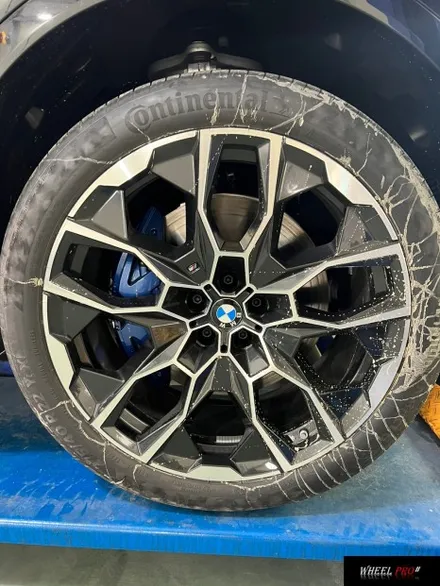 [WHEEL PRO SHOP][휠프로샵]BMW X7 휠블랙 유광/휠도색/휠분체도장/휠도색맛집/울산휠수리/울산휠 / 울산 북구, 경남