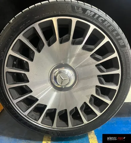 [WHEEL PRO SHOP][휠프로샵]벤츠 S560 마이바흐 휠 복원/다이아커팅/울산휠도색/휠수리/울산휠복원/휠분체도장/울산휠/울산 휠수리/울산 휠복원/울산 휠도색 / 울산 북구, 경남