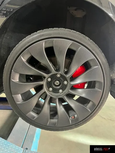 [WHEEL PRO SHOP][휠프로샵]테슬라 모델3 퍼포먼스 굴절 휠 수리/울산휠도색/휠수리/울산휠복원/휠분체도장/울산휠/울산 휠수리/울산 휠복원/울산 휠도색/울산 휠 굴절 수리 / 울산 북구, 경남