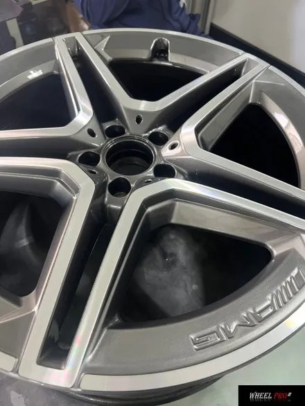 [WHEEL PRO SHOP][휠프로샵]벤츠 GLE 휠 복원/다이아커팅/울산휠도색/휠수리/울산휠복원/휠분체도장/울산휠/울산 휠수리/울산 휠복원/울산 휠도색 / 울산 북구, 경남