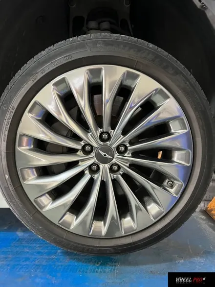 [WHEEL PRO SHOP][휠프로샵]제네시스 EQ900 휠 복원 /울산 휠 도색/휠 분체도장/휠 도색 맛집/휠도색/울산휠/울산 휠수리/울산 휠/울산 휠복원 / 울산 북구, 경남