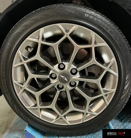 [WHEEL PRO SHOP][휠프로샵]제네시스 G80 휠 복원 도색/울산 휠 도색/휠 분체도장/휠 도색 맛집/휠도색/울산휠/울산 휠수리/울산 휠/울산 휠복원 / 울산 북구, 경남