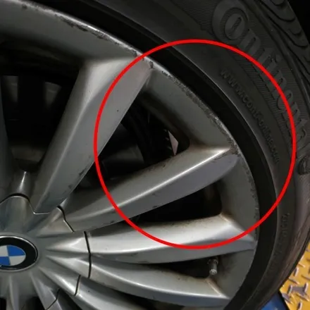 BMW 7시리즈(730LD) 휠 복원 및 도색 / 울산 북구, 경남