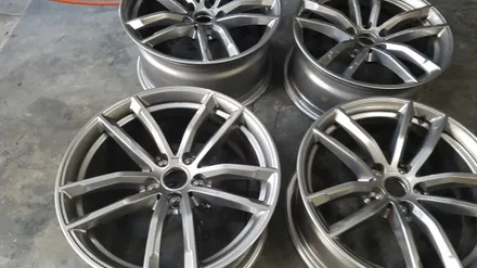 bmw g30 순정휠 색상변경 블랙무광 (수원휠도색)(수원휠수리)(수원휠복원)(수원휠도장)(안산휠수리)(안산휠도색)(안산휠복원)(안산휠도장)(휠세븐) / 수원 탑동