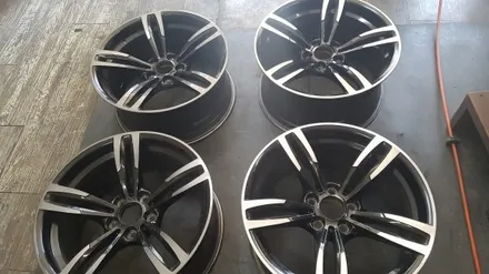 bmw m4 순정휠도색 블랙유광 (수원휠도색/ 수원휠수리/ 수원휠복원) / 수원 탑동