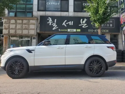 수원 휠도색 레인지로버 스포츠 21인치 순정휠도색 블랙무광도색 휠세븐 / 수원 탑동
