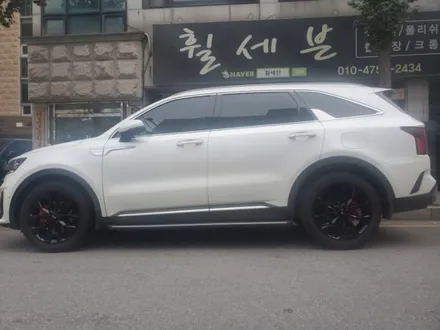 기아 쏘렌토 MQ4 순정휠도색 블랙유광도색 수원휠복원 수원휠수리 수원휠도색 / 수원 탑동