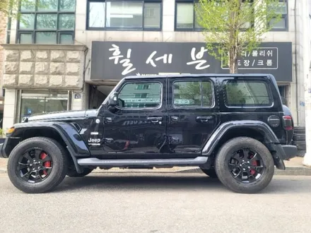 수원휠도색 수원휠복원 수원휠수리 지프 랭글러 순정휠 색상변경 블랙유광 작업! / 수원 탑동