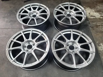 수원 휠 도색 ssr gtx01 18인치 복원+수리 하이퍼실버 인피니티 q50s 장착? / 수원 탑동