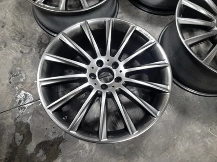 수원휠도색 벤츠 w222 amg 20인치 마차휠 복원 수리 하이퍼블랙 / 수원 탑동