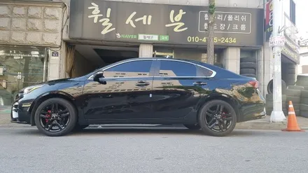 수원휠복원수리도색 올뉴k3 순정휠도색 블랙유광도색(수원휠수리/ 수원휠복원/ 수원휠도색) / 수원 탑동