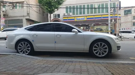 아우디a7 순정휠복원 실버도색(수원휠수리/ 수원휠복원/ 수원휠도색) / 수원 탑동