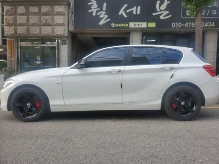 수원휠도색 수원휠수리 수원휠복원 BMW 118D 순정휠도색 블랙유광도색 / 수원 탑동