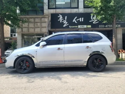 수원휠도색 수원휠복원 수원휠수리 기아 뉴카렌스 휠색상변경 블랙유광도색 작업 / 수원 탑동