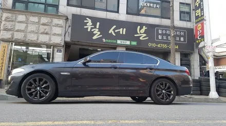 bmw 528i 순정휠도색 건메탈(수원휠복원/ 수원휠도색/ 수원휠수리) / 수원 탑동