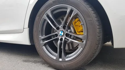 bmw m550d 순정휠도색 고스트크롬도색(수원휠도색, 수원휠수리, 수원휠복원, 안산휠도색, 안산휠수리, 안산휠복원, 수원휠세븐, 휠세븐) / 수원 탑동