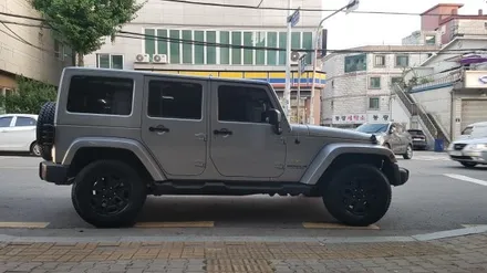 지프 랭글러 사하라 순정휠도색 블랙무광(수원휠도색/ 수원휠수리/ 수원휠복원) / 수원 탑동
