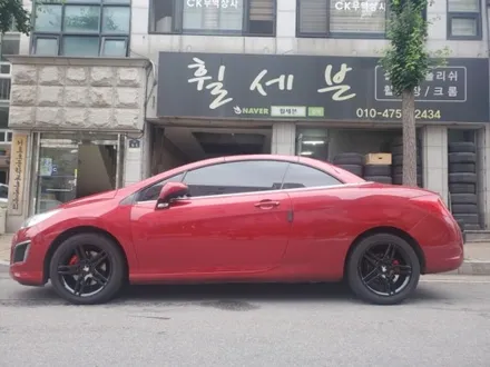 푸조 308cc 컨버터블 순정휠도색 블랙유광도색 수원휠수리 수원휠복원 수원휠도색 / 수원 탑동