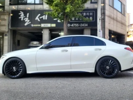 벤츠 c300 amg휠 블랙만들기 복원 수리 블랙유광도색 수원휠도색 / 수원 탑동