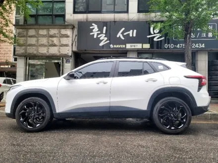 수원휠도색 쉐보레 트렉스 rs 블랙유광 작업 / 수원 탑동