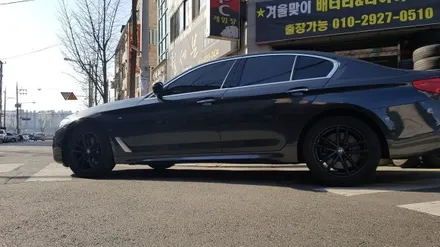 bmw g30 순정휠 색상변경 블랙무광 (수원휠도색)(수원휠수리)(수원휠복원)(수원휠도장)(안산휠수리)(안산휠도색)(안산휠복원)(안산휠도장)(휠세븐) / 수원 탑동