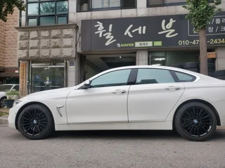 BMW 420I 순정휠도색 블랙무광도색 수원휠복원 수원휠수리 수원휠도색 / 수원 탑동