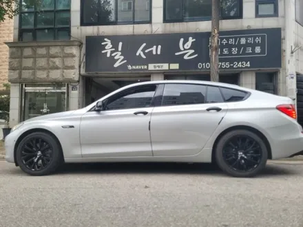 수원휠도색 bmw 5gt 블랙유광 / 수원 탑동