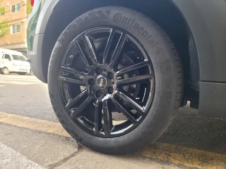 수원 휠도색 BMW 미니쿠퍼 컨트리맨 블랙유광 수리 복원 색상변경 후기 / 수원 탑동