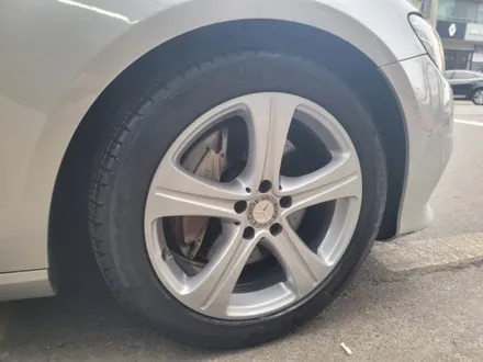 수원휠도색 벤츠 e220d 실버 복원 주차기스 완벽복원 작업 / 수원 탑동