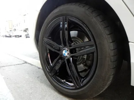 bmw 118d 순정휠 색상변경 블랙유광 수원휠도색 수원휠수리 수원휠수복원 / 수원 탑동