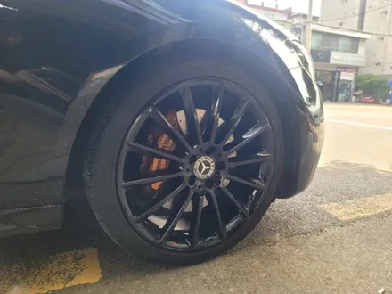 수원 휠도색 벤츠 e350 20인치,마치휠,복원,수리, 블랙유광 도색~작업 / 수원 탑동