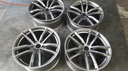 bmw g30 순정휠 색상변경 블랙무광 (수원휠도색)(수원휠수리)(수원휠복원)(수원휠도장)(안산휠수리)(안산휠도색)(안산휠복원)(안산휠도장)(휠세븐) / 수원 탑동