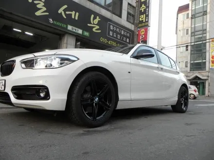 bmw 118d 순정휠 색상변경 블랙유광 수원휠도색 수원휠수리 수원휠수복원 / 수원 탑동