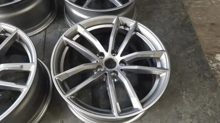 bmw g30 순정휠 색상변경 블랙무광 (수원휠도색)(수원휠수리)(수원휠복원)(수원휠도장)(안산휠수리)(안산휠도색)(안산휠복원)(안산휠도장)(휠세븐) / 수원 탑동