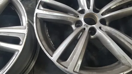 bmw428i 순정휠복원 고스트크롬도색 (수원휠수리, 수원휠도색, 수원휠복원, 다이아컷팅휠복원, 폴리싱, 안산휠도색, 안산휠복원, 안산휠수리, 휠수리전문점 휠세븐) / 수원 탑동