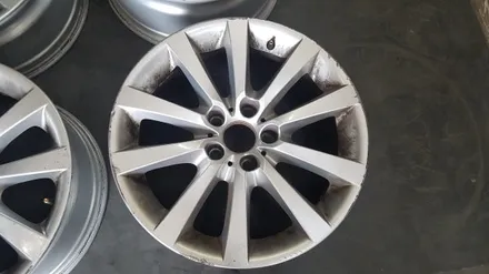 bmw 528i 순정휠도색 건메탈(수원휠복원/ 수원휠도색/ 수원휠수리) / 수원 탑동