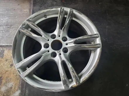 수원 휠도색 BMW 320D 순정휠 복원 수리 건메탈도색 / 수원 탑동