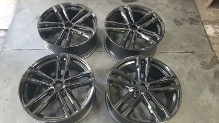 bmw m4 컨버터블 순정휠복원 블랙유광도색(수원휠도색/ 수원휠수리/ 수원휠복원) / 수원 탑동
