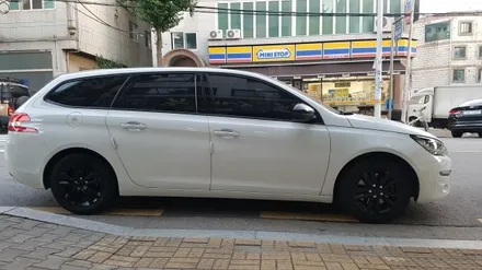 푸조 308 순정휠도색 블랙무광(수원휠수리/ 수원휠복원/ 수원휠도색) / 수원 탑동