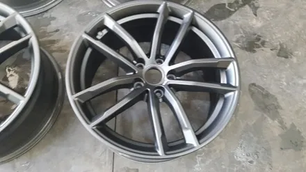 bmw g30 순정휠 색상변경 블랙무광 (수원휠도색)(수원휠수리)(수원휠복원)(수원휠도장)(안산휠수리)(안산휠도색)(안산휠복원)(안산휠도장)(휠세븐) / 수원 탑동