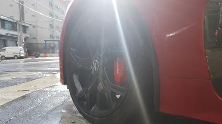 기아 스팅어 순정휠 휠도색 블랙유광 수원휠도색 수원휠수리 수원휠복원 수원휠도장 안산휠수리 안산휠복원 안산휠복원 수원휠수리점 휠세븐 / 수원 탑동