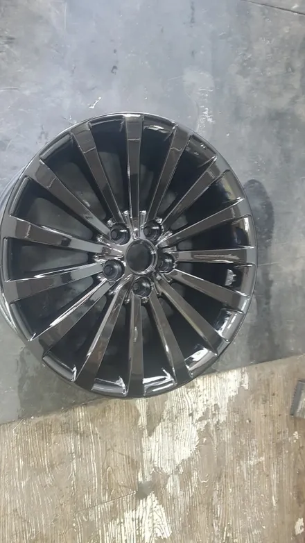기아 k7 순정휠복원 블랙유광도색(수원휠수리/ 수원휠복원/ 수원휠도색) / 수원 탑동
